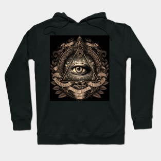 illuminati-inspired, eye Hoodie